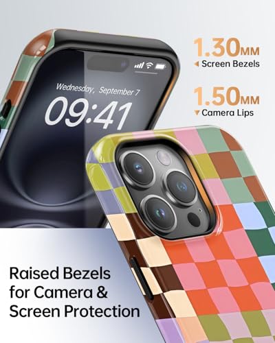 Coque esthétique iPhone 16 Pro fine et résistante aux chocs avec MagSafe - 5