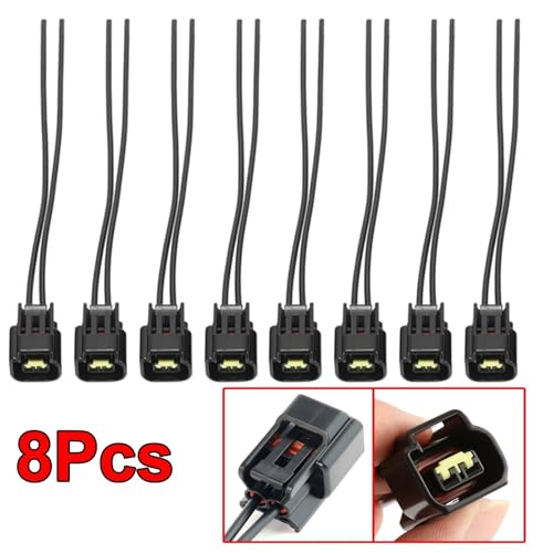 Cableado de bobina de encendido resistente, arnés de conector 170646 para Ford, set de 8 3