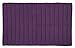 DII Cotton Ultra Absorbent Soft Luxury Spa Ribbed Bath Mat or Rug Place in Front of Shower, Vanity, Bath Tub, Sink, and Toilet 17x24" Eggplant