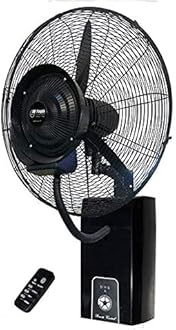 FengdaWall Mounted Heavy Duty Mist Fan Water Outdoor Cooler Air Cooler Water Mist Fan Water Humidifier Spray Fan Water Fan Special for Garden, Workshop, Factory, Poultry farm etc. (FDW10C P/N 26WL)