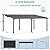 Aoxun 12' x 20' Gazebo for Patio, Gazebo Pergola with Sloped Roof, Large Wall-Mounted Heavy Duty Awnings, for Patio, Backyard, Deck