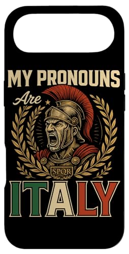 My Pronouns Are Italian Roman Legionary X}zP[X iPhone Air p