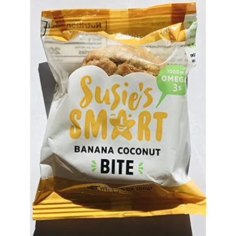 Susie's Smart Breakfast Cookie Susie's Smart Bite, Banana Coconut, 1.75 Oz (Pack Of 21) Cover