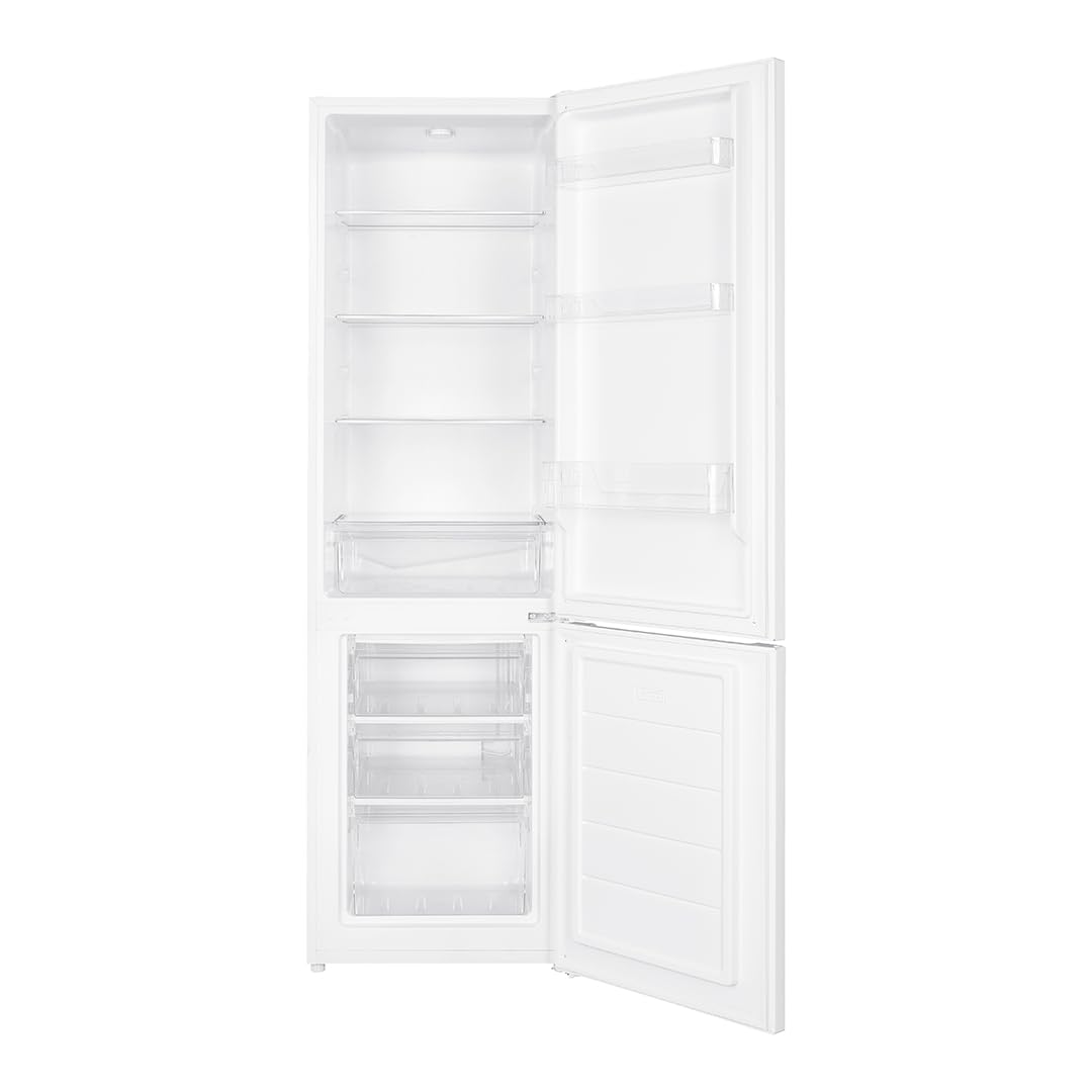 Svan Frigorífico Combi 2 Puertas Blanco SC185502E. Capacidad 262 Litros, No Frost, Multi AirFlow, Puerta Reversible, Bajo Nivel Sonoro, Eficiencia Energética Clase E