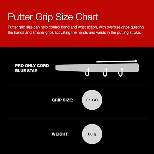 Golf Pride Pro Only Cord Putter Grip – Firm Feel