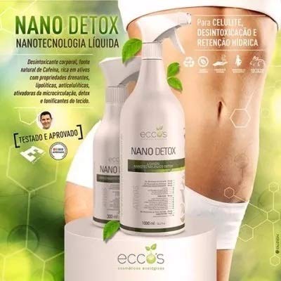 Nano Detox Desintoxicante Corporal Eccos Cosméticos 1000ml