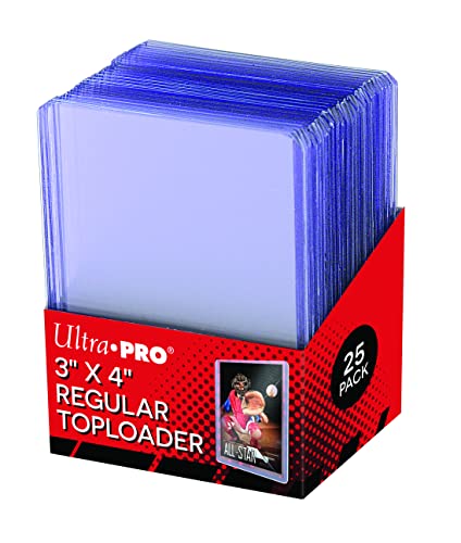 Ultra Pro Regular Toploader 63.5 mm x 88.9 mm (3 ´x 4´) Cartón