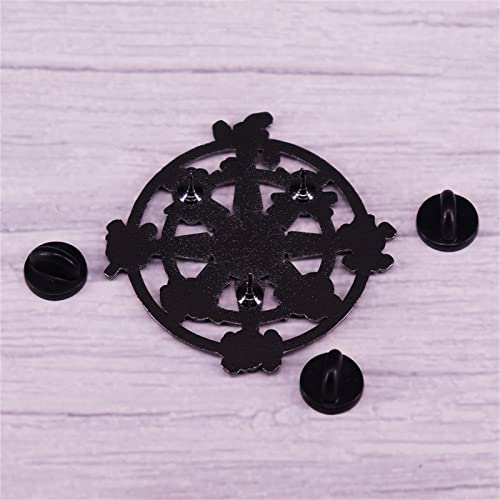 Anime Luffy Enamel Pins, Anime Cosplay Metal Brooch Badges Lapel Pins For Backpack Bag Clothes Gifts For Men Boys Fans (Pirate Flag) #TOP1