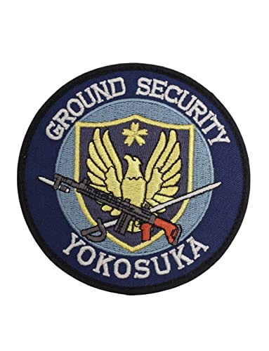 自衛隊グッズ ワッペン パッチ 横須賀陸警隊 横須賀警備隊 横須賀陸警隊マーク 横須賀 陸警隊 メンズ PM78-TN 