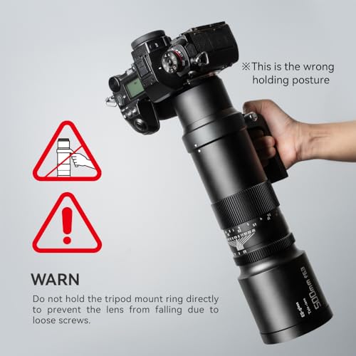 Téléobjectif 500mm F6.3 TTARTISAN plein format compact pour boîtier Canon RF - 5