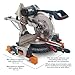 BORA Portamate Miter Saw Stand with Pedestal Roller - Stainless Steel Portable Work Support for Workshop Tools - 500 Lb Max PM-4000B