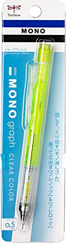 Mechanical Pencil, Monograph Clear Color 0.5mm, Clear Lime (DPA-138C)
