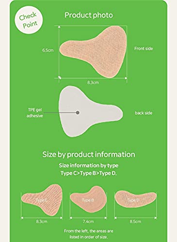 Searci&Make 99.8% Sunscreen Patch Hydro Cool Jumbo Size, Golf Accessories Gifts Sun Protection Uv Facial Face Tape (Golf C) #TOP3