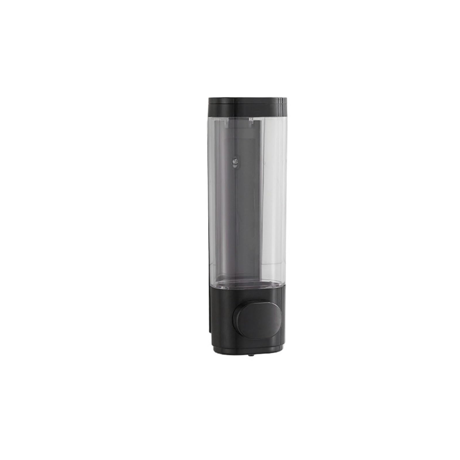 Soap Dispenser, Wall Mounted Soap Dispenser Non Punching Manual Multicolor(Black)