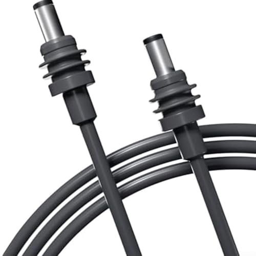 URPIZY Für Starlink Mini DC Netzkabel Wasserdicht 18AWG Stromversorgungskabel Ethernet Verlängerungskabel 5M Grau Für Innen Und Außenbereich(2m)