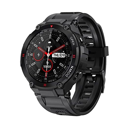 Nuvance - Outdoor Smartwatch K22-45mm - Touch Screen - IP67 Waterdicht - Heren, dames en kinderen