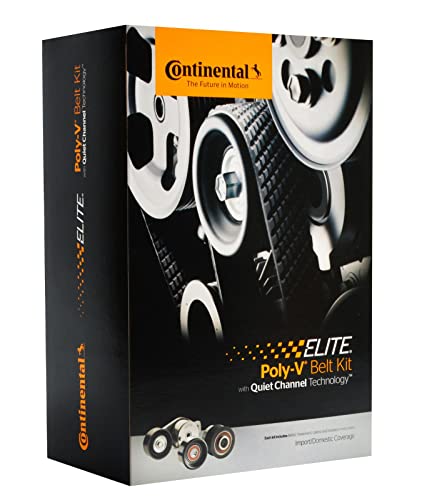 Kit de correa Continental K49349A de transmisión de accesorios para motor 4