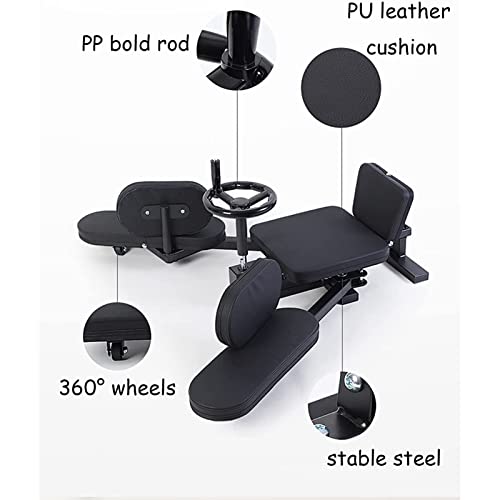 Image of Heavy Duty Leg Splits Machine Splits Trainer Improve Leg Flexibility Stretch Ligament Extends 180 Degrees Shaping The Leg Waist and Hip Line for Home Gym Fitness Dan C (D)