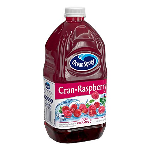 Image of Ocean Spray Cran-Raspberry Cranberry Raspberry Juice Drink, 64 Ounce Bottles (Pack of 8)