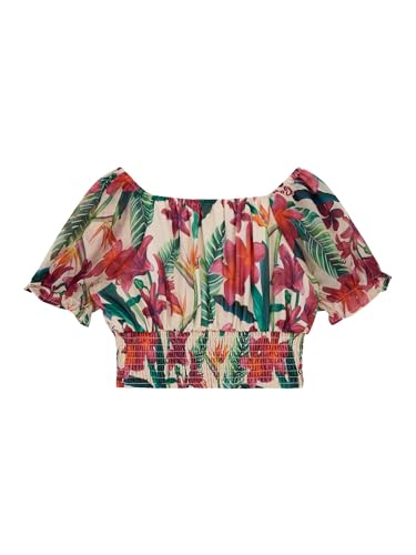 GUESS Girls' Short Sleeve Chiffon Top2