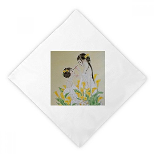 Linge de table de qualité supérieure fleurs aquarelle multicolore pour réception chic - 2