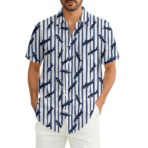 Chemise hawaïenne homme moto le cadeau idéal pour homme look aloha unique