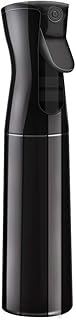 URBEST Hair Spray Bottle 16 OZ-Continuous Water Mister Spray Bottle Empty-Fine Mist Salon Spray Bottles-360 Bottle Sprayer for Travel ,Barber Hair Styling,Plants, Cleaning, Misting & Skin Care-Black