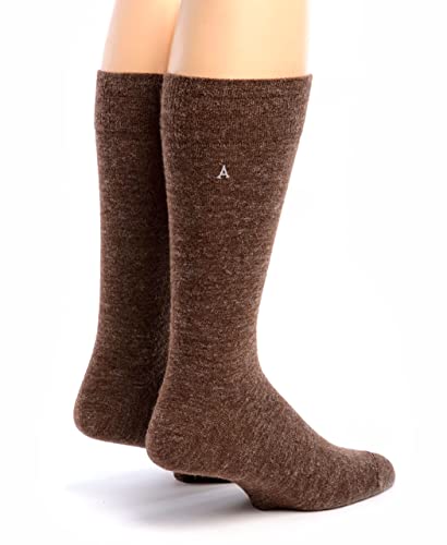 WARRIOR ALPACA SOCKS - Men's Alpaca Wool Trouser Socks - Lightweight, Hosery Style Socks with Moisture & Odor Control3