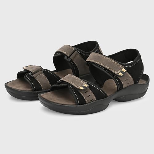 Image of Centrino Sandals for Men | Stylish Men's Casual Sandal for Office & Travel | Comfortable Sandals with Grip Insole & Quality (8140)