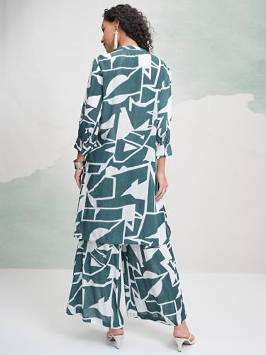 Image of Vishudh Women's Co-ord Set | Trendy Matching Set for Casual & Chic Looks | Stylish Top & Bottom Co-ord for Women