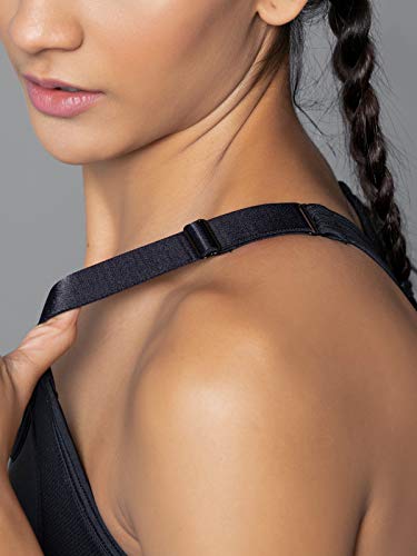 Image of Halftone Print Sports Bra (L, Black6)