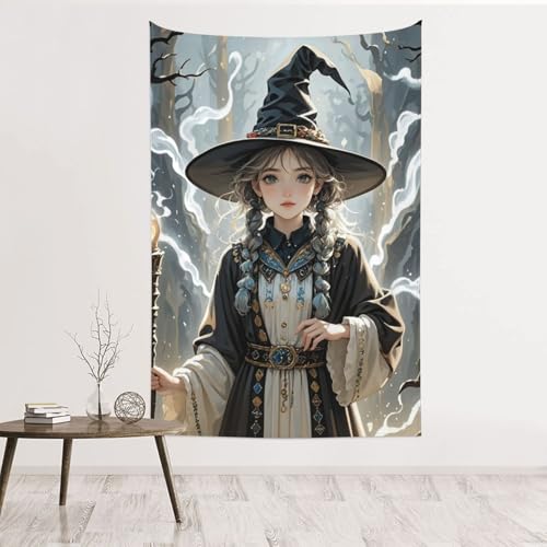 Tenture sorcellerie magique bohème pour créer un sanctuaire cosy dans votre chambre