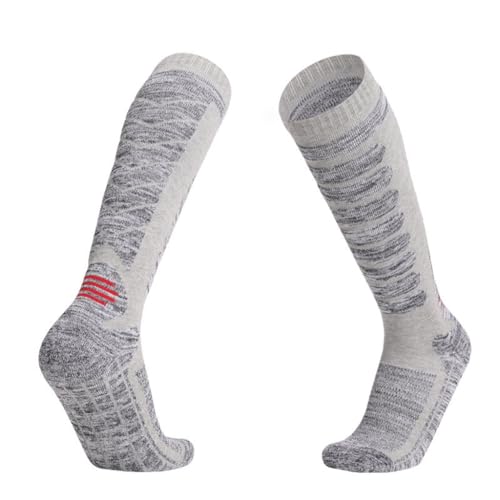 Ski Socks and Thickened Mountaineering Socks for Outdoor Sports with Towel Soles(M)