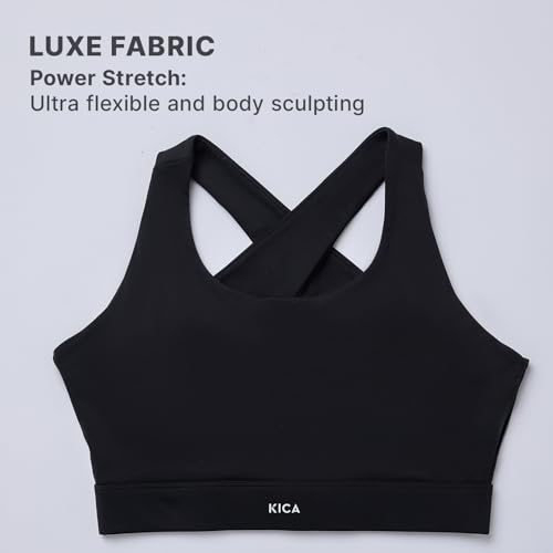 Image of Kica Luxe Crostini Full Coverage and High-Impact Sports Bra for Gym