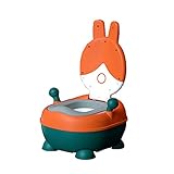 POT CONFORTABLE: Un siège confortable et de grands pieds antidérapants offrent confort et sécurité pour encourager les tout-petits à l'utiliser. Les enfants qui se sentent en sécurité et à l'aise sont plus susceptibles d'utiliser le pot, ce qui facilite l'apprentissage de la propreté