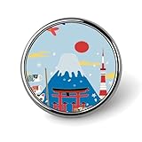 バッジ 鯉のぼり 和風 日本 ピンバッジ 円形 ブローチピン バッジピン 胸飾り 服襟ピン 徽章 アクセサリー 紛失防止 おしゃれ DIY 取付簡単 卒業式 結婚式 メンズ レディース プレゼント
