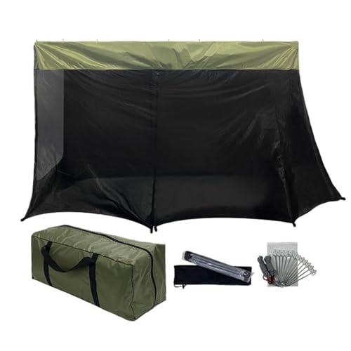 Genérico Tienda Camping Coche - Refugio Portón Trasero SUV Impermeable, Toldo Parasol Grande 320x200cm, Avance Trasero Vehículo A Prueba Viento, Equipo Viaje Aire Libre | para Senderismo Camión