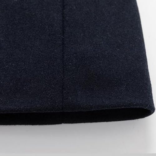 Wool Blend Blazer Men Business Casual Mid-Length Sport Coats 2 Button Slim Fit Wedding Party Suit Jacket with Pockets3