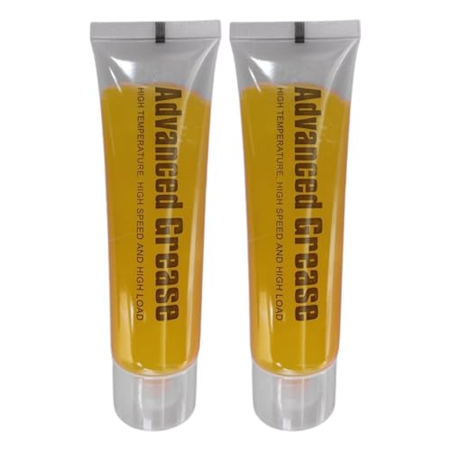 Grasa lubricante de engranajes - 2 unidades de grasa para engranajes de alta temperatura, lubricante para engranajes y afilador de 1,69 onzas que reducen el desgaste y la fricción para la función