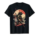 Samurai Japanese Warrior Bushido Code Japan Armor Katana T-Shirt