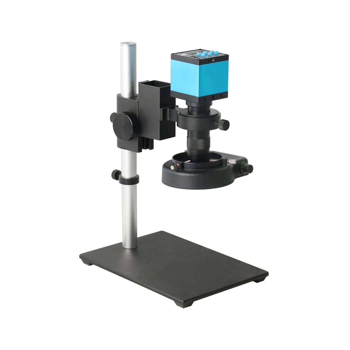 Accessoires pour microscopes de laboratoire 2mp 1080p 60fps Caméra microscope, 100 X 130 x Lentille de mont(A)