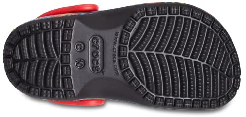 Crocs Classic Tie Dye Clogs (Toddler), Splatter Dye/Red, 8 Toddler #TOP2