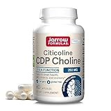 Jarrow Formulas - CDP Choline Capsules - 250 mg - 60 Count - Citicoline CDP Choline Supplement - For Memory & Brain Health Supports Phosphatidylcholine Synthesis - Non-GMO - Gluten Free