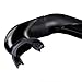 OMER Slalom Snorkel, Black/Grey Silicone
