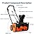 Cordless Snow Blower, 20 Inch Electric Snow Thrower, with 2x20V 4.0Ah Battery and Charger, Dual LED Lights & Brushless Motor, 25 Ft Throwing Distance, 12 in Deep Cleanup, for Sidewalks and Driveways