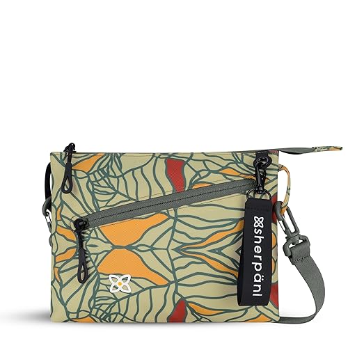 Image of Sherpani Zoom, Small Crossbody Purse, Nylon Crossbody Bag, Lightweight Cross Body Bag, Sleek Dual Pouch, Purses for Women