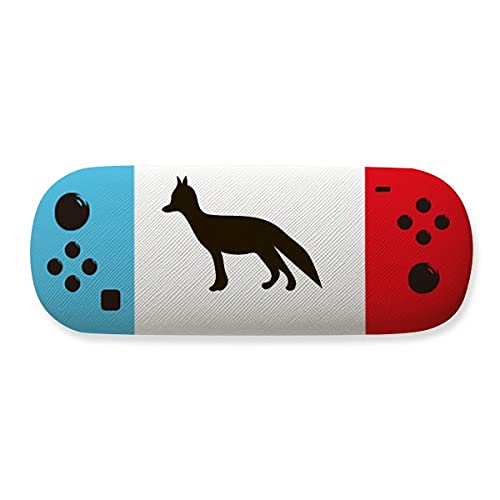 Étui de rangement pour lunettes anti-choc Black Fox motif noir