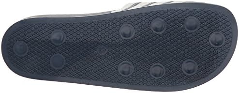 adidas Adilette White/New Navy Men's 13 | Image 3