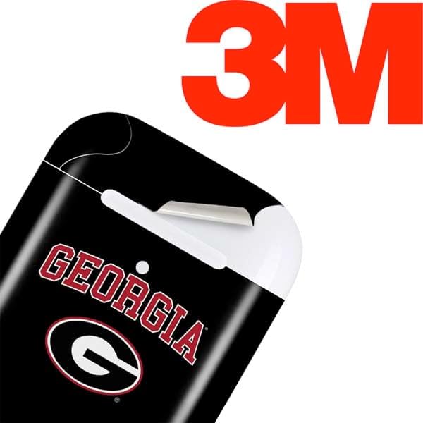 Skinit Decal Audio Skin Compatible with Apple AirPods - Officially Licensed University of Georgia Collegiate Text Design