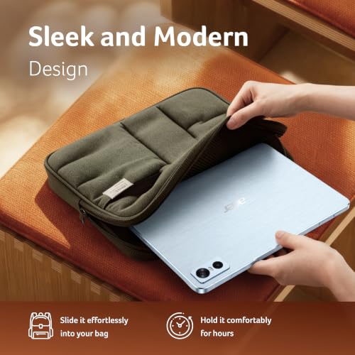 Image of Acer Iconia Tab11 with Stylus & Keyboard | 11.45 inch | 2.2K IPS Display, 450 Nit | Quad Speakers | 8GB + 128GB (Expandable) | Wi-Fi + (Calling) | Fingerprint Reader| Slim Metal Body| Blue